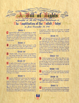 US Bill Of Rights
